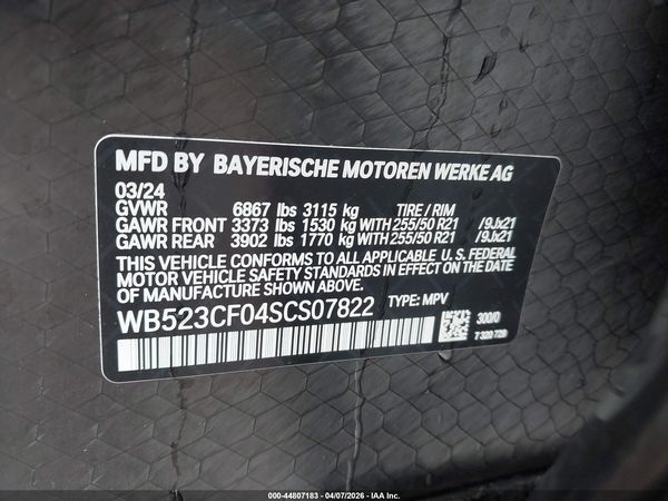 2025 BMW IX XDRIVE50