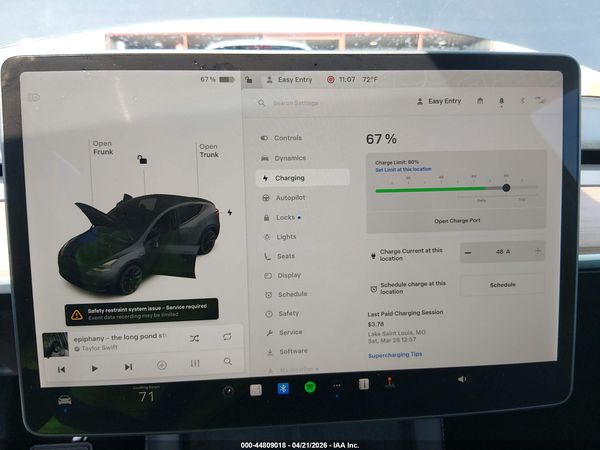 2021 TESLA MODEL Y