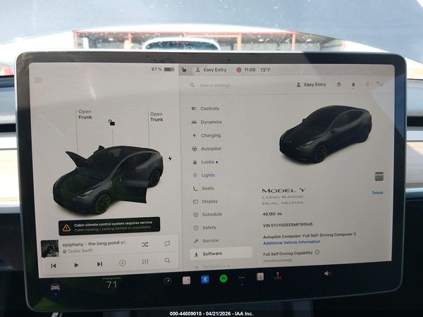 2021 TESLA MODEL Y