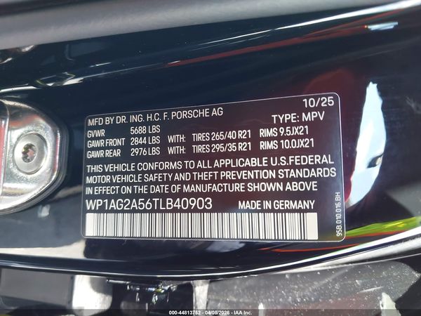 2026 PORSCHE MACAN S