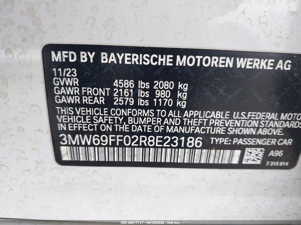 2024 BMW 330I