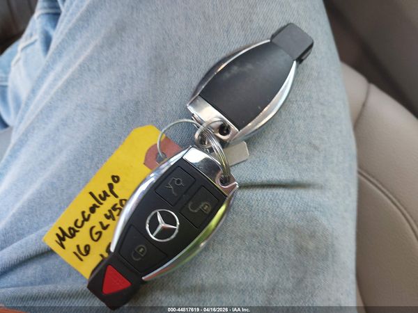 2016 MERCEDES-BENZ GL 450 4MATIC