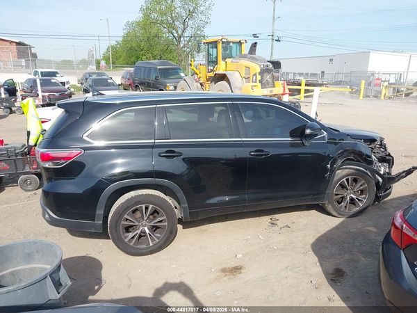 2016 TOYOTA HIGHLANDER XLE V6