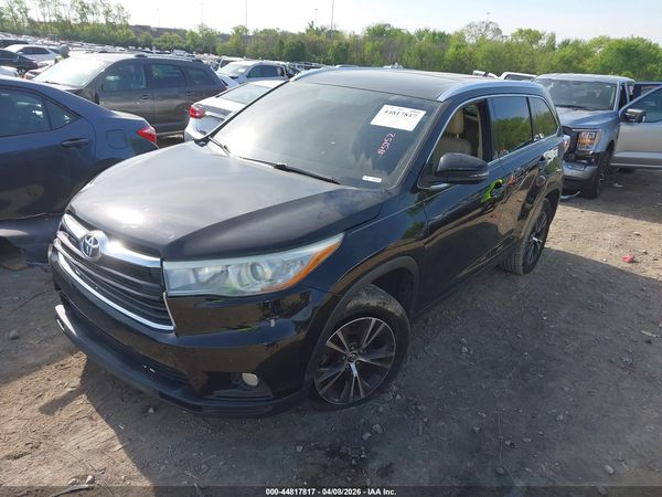 2016 TOYOTA HIGHLANDER XLE V6