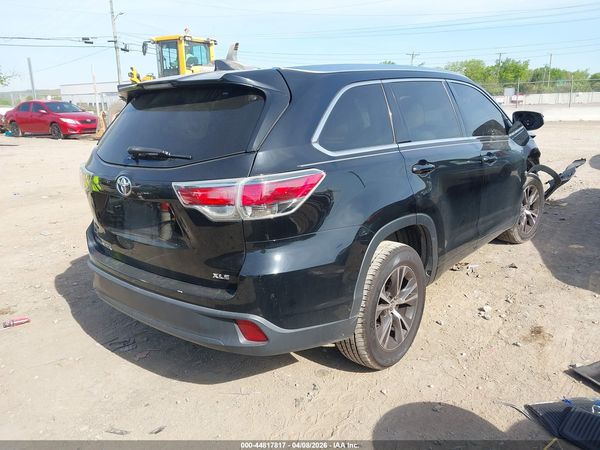 2016 TOYOTA HIGHLANDER XLE V6