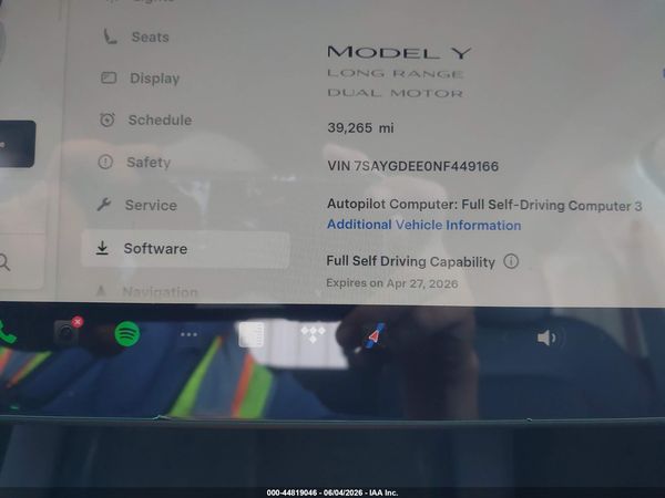 2022 TESLA MODEL Y