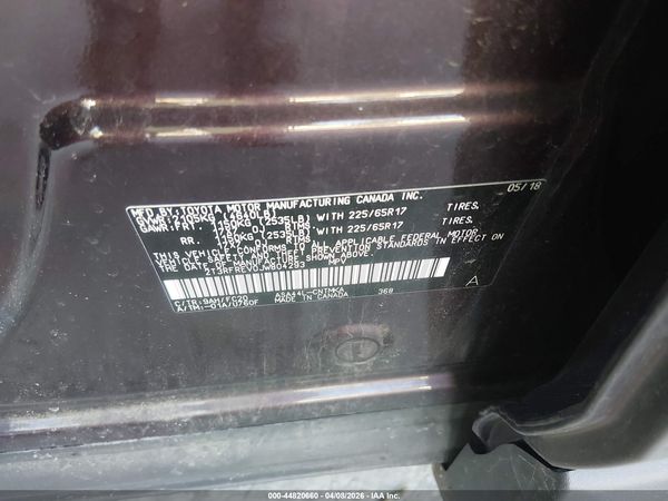 2018 TOYOTA RAV4 XLE