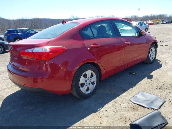 2016 KIA FORTE LX