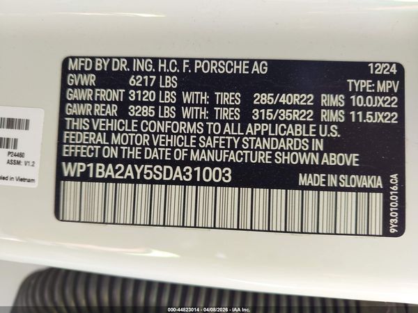 2025 PORSCHE CAYENNE COUPE