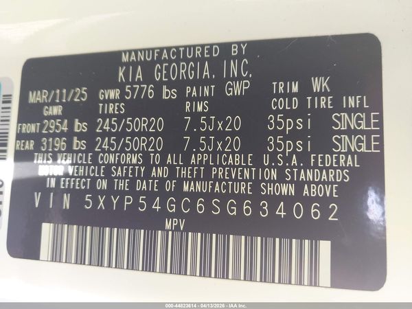 2025 KIA TELLURIDE SX