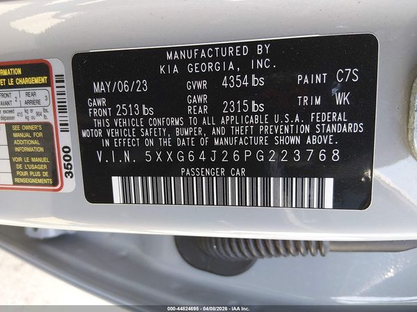 2023 KIA K5 GT-LINE