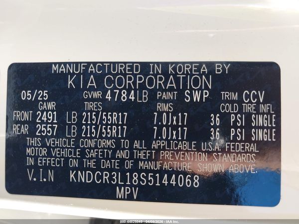 2025 KIA NIRO EV WIND
