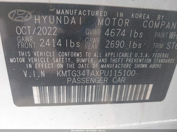 2023 GENESIS G70 2.0T RWD