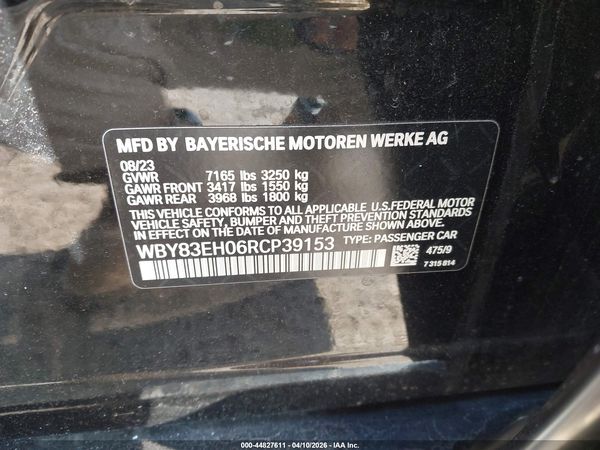 2024 BMW I7 M70