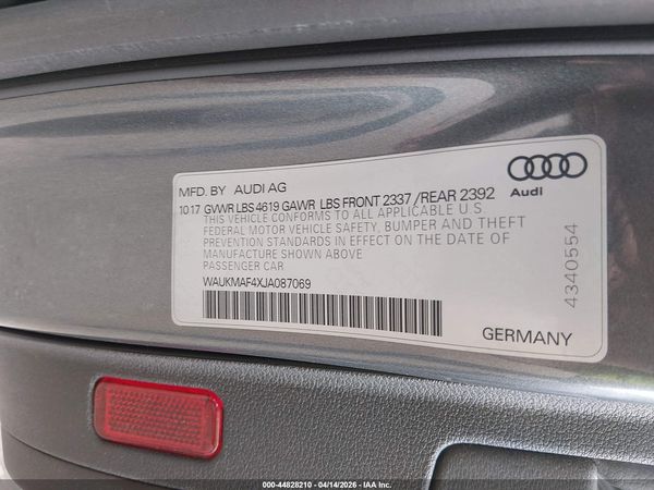 2018 AUDI A4