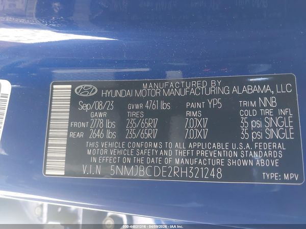 2024 HYUNDAI TUCSON SEL