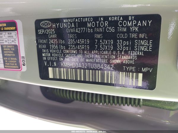 2026 HYUNDAI KONA SEL PREMIUM
