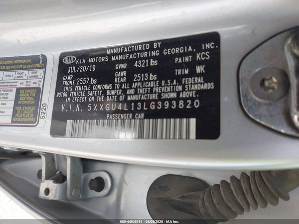2020 KIA OPTIMA EX PREMIUM
