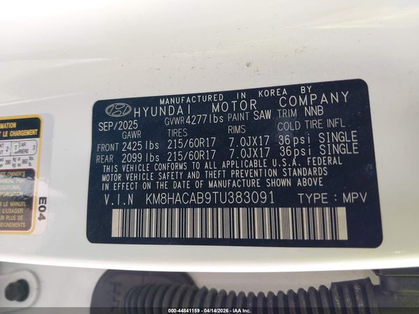 2026 HYUNDAI KONA SE