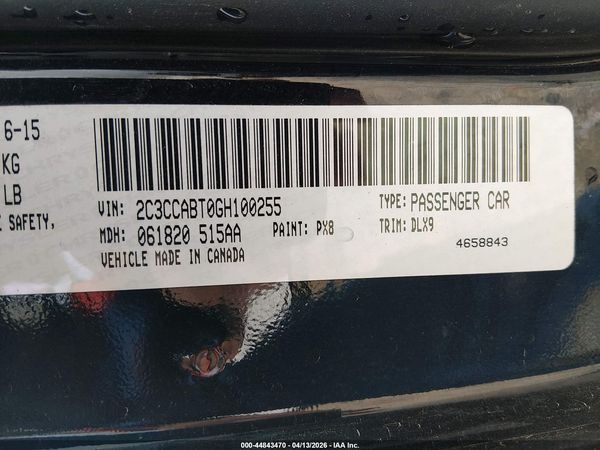 2016 CHRYSLER 300 S — I9