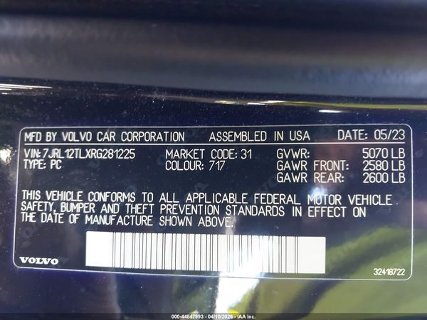 2024 VOLVO S60 B5 PLUS DARK THEME