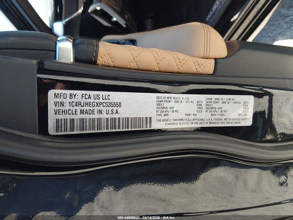 2023 JEEP GRAND CHEROKEE SUMMIT 4X4