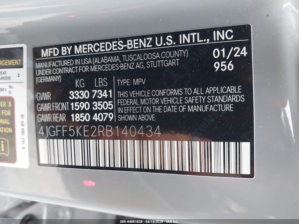 2024 MERCEDES-BENZ GLS 450 4MATIC