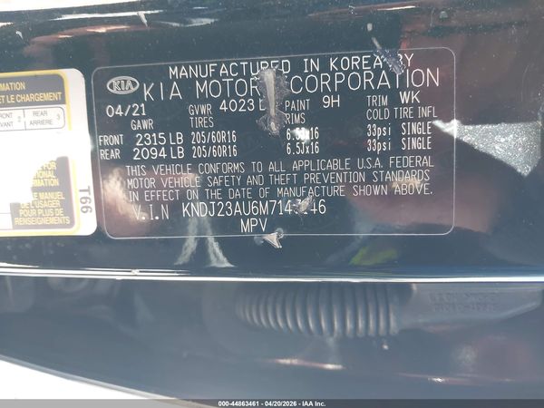 2021 KIA SOUL LX