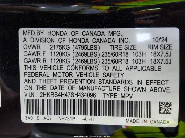 2025 HONDA CR-V EX AWD