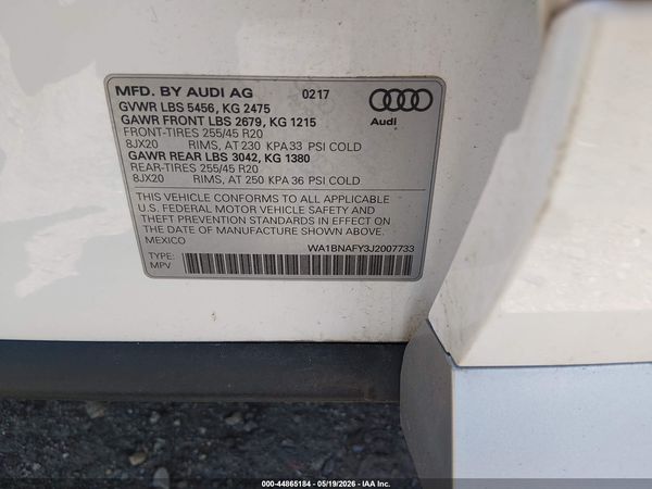 2018 AUDI Q5