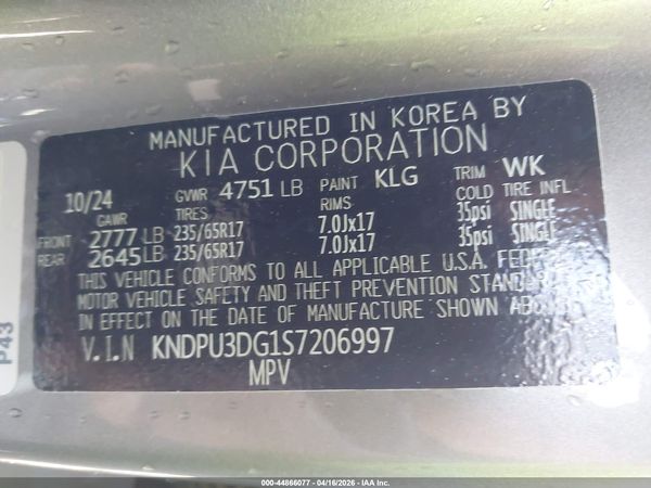 2025 KIA SPORTAGE HYBRID LX