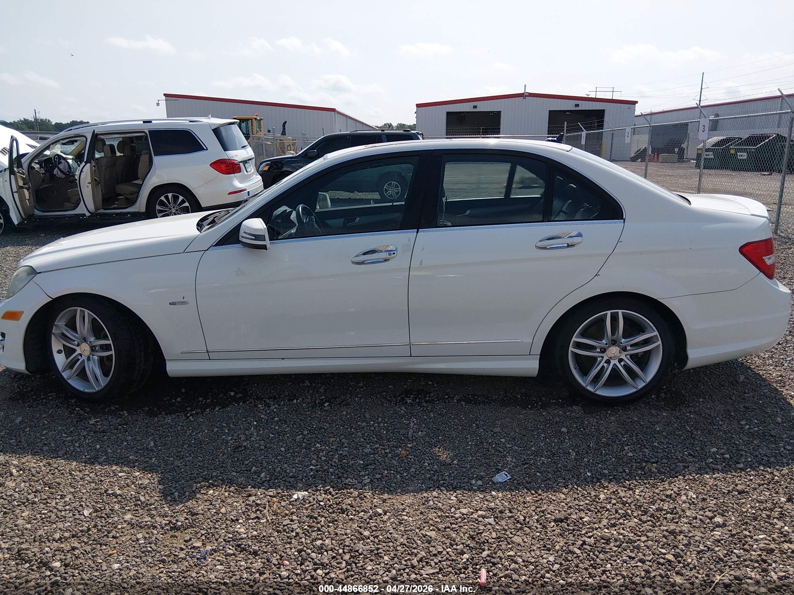 2012 MERCEDES-BENZ C 250 SPORT