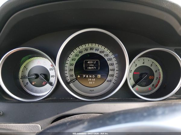 2012 MERCEDES-BENZ C 250 SPORT