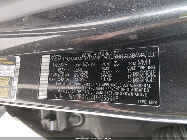 2023 HYUNDAI TUCSON SEL