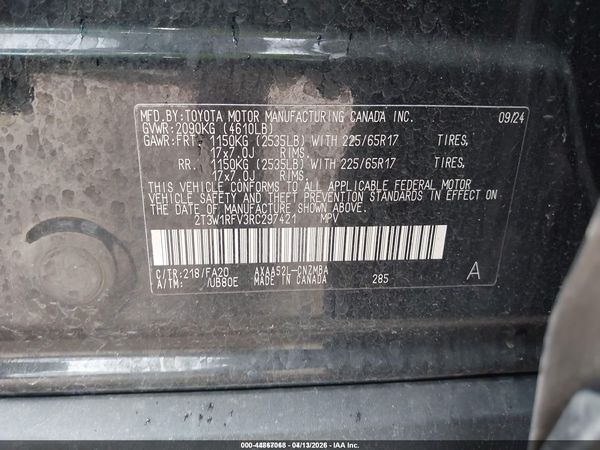 2024 TOYOTA RAV4 XLE