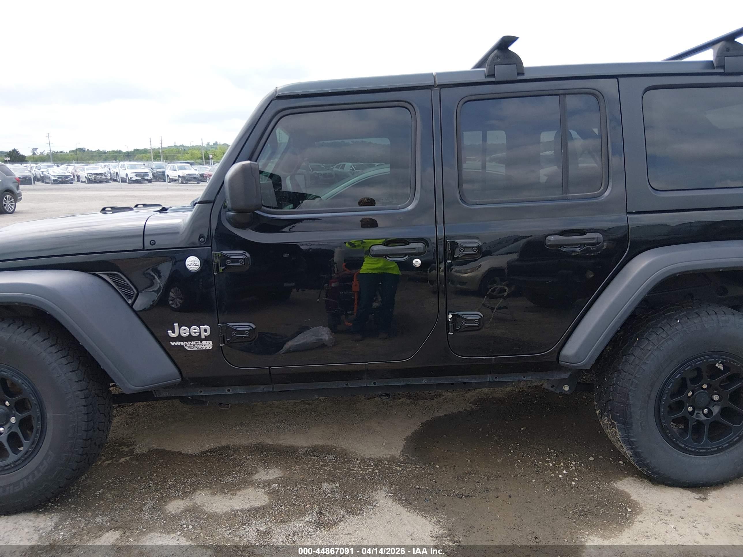 2019 JEEP WRANGLER UNLIMITED SPORT S 4X4