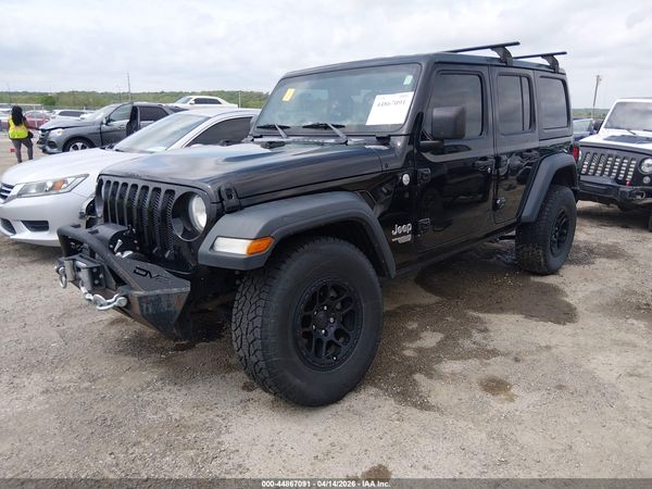 2019 JEEP WRANGLER UNLIMITED SPORT S 4X4