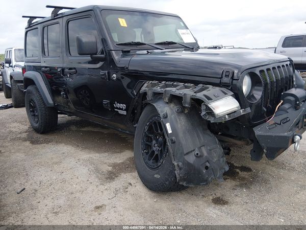 2019 JEEP WRANGLER UNLIMITED SPORT S 4X4