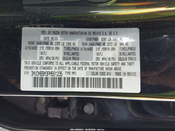 2023 MAZDA CX-30 2.5 S SELECT