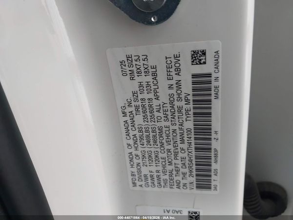 2026 HONDA CR-V EX-L AWD