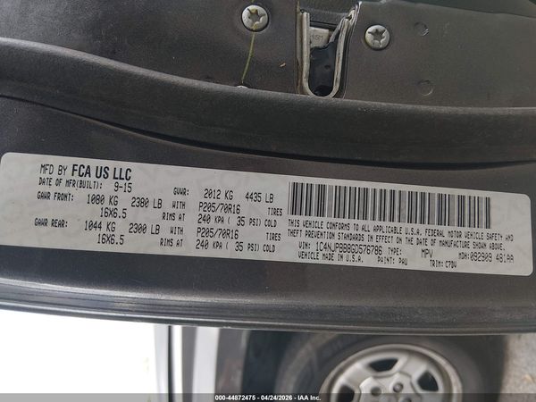 2016 JEEP PATRIOT SPORT