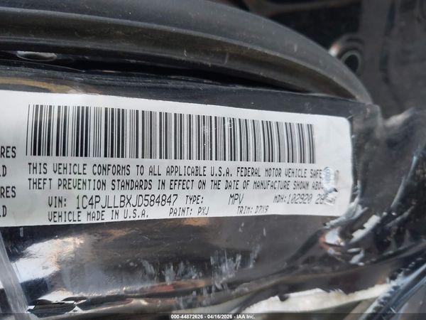 2018 JEEP CHEROKEE LATITUDE PLUS FWD