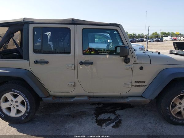 2017 JEEP WRANGLER UNLIMITED SPORT 4X4