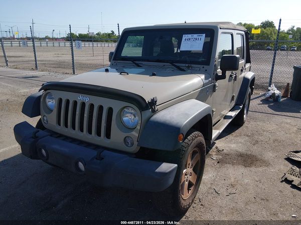 2017 JEEP WRANGLER UNLIMITED SPORT 4X4