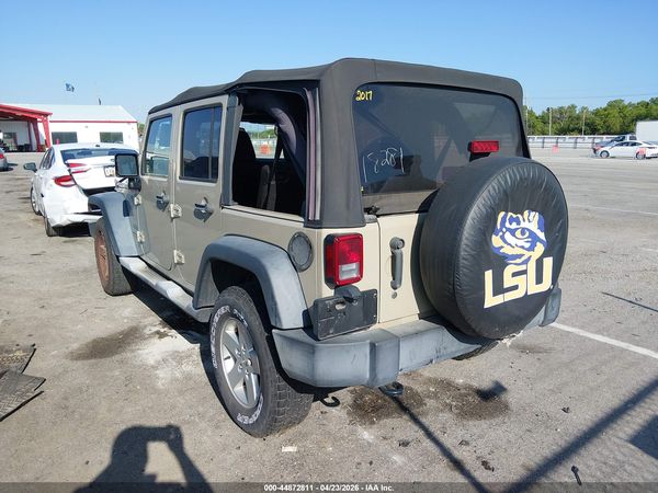 2017 JEEP WRANGLER UNLIMITED SPORT 4X4