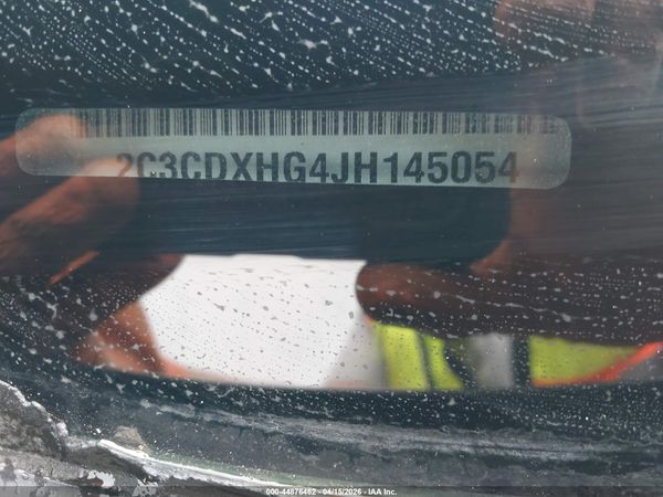 2018 DODGE CHARGER SXT PLUS RWD