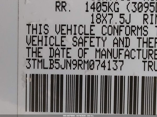 2024 TOYOTA TACOMA TRD SPORT