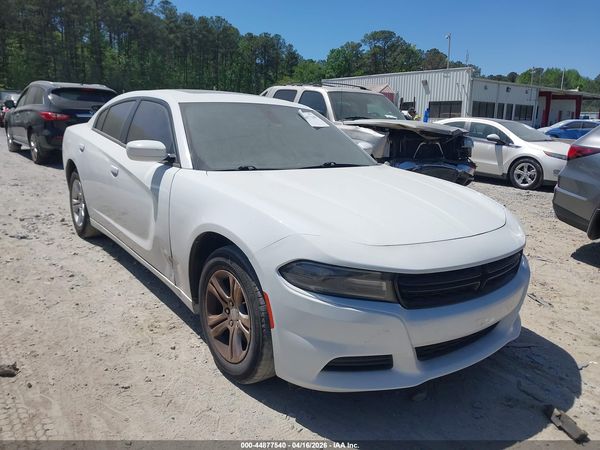 2019 DODGE CHARGER SXT RWD