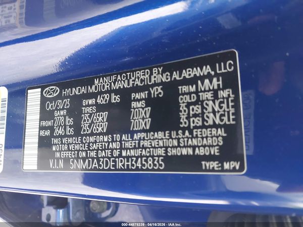 2024 HYUNDAI TUCSON SE