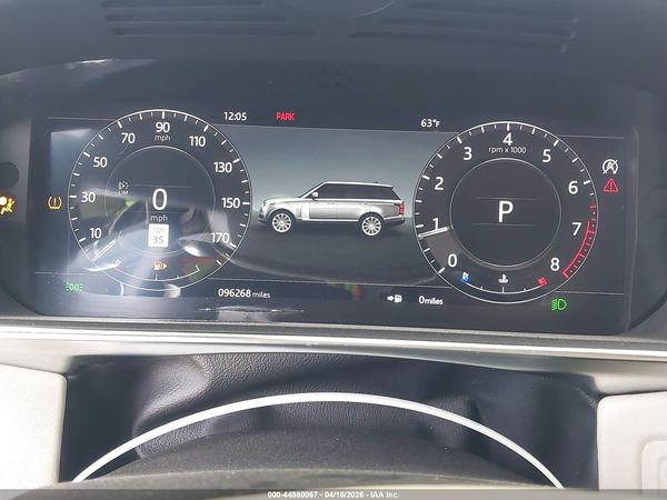 2020 LAND ROVER RANGE ROVER SUPERCHARGED